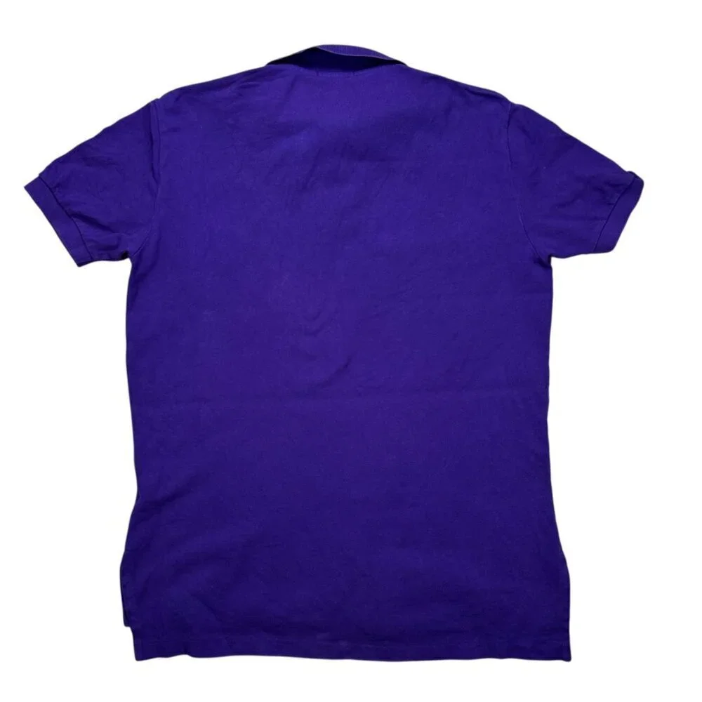Ralph Lauren Polo Medium Men Polo Shirt Purple Office Work Golf